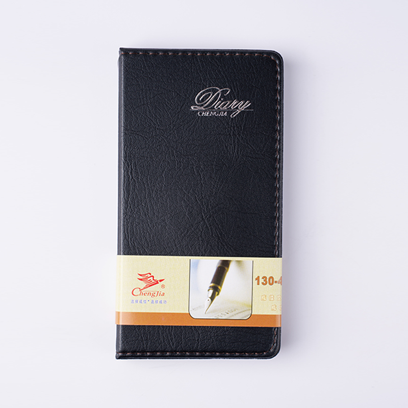 Cuaderno de tapa blanda de papel blanco y cuero PVC Cuaderno de tapa blanda de papel blanco y cuero PVC